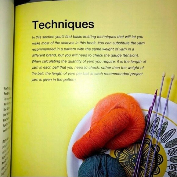 NWT Knitting Scarves & Cowls 36 Patterns Project Book Quick & Stylish Knits - Picture 16 of 17